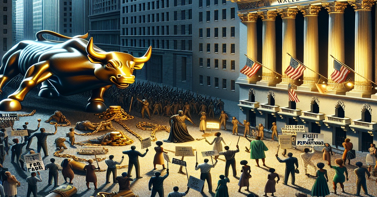 Main image to the post Unmasking the Wall Street Giant's Shameful Ties to Slavery and the Fight for Reparations