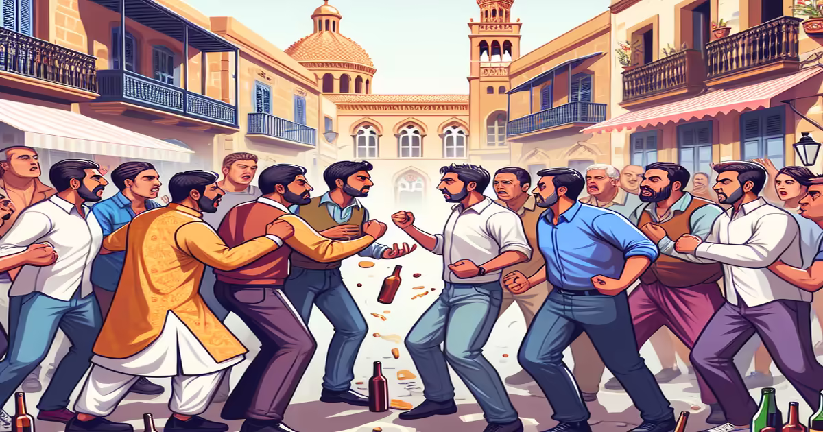 Main image to the post Clashes Erupt in Majorca Over Illegal Alcohol Sales Between Bulgarian and Indian Groups