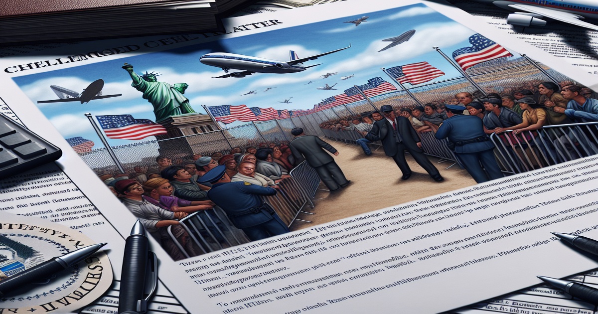 Main image to the post Democrats Challenge Trump's "Invasion" Proclamation on Immigration