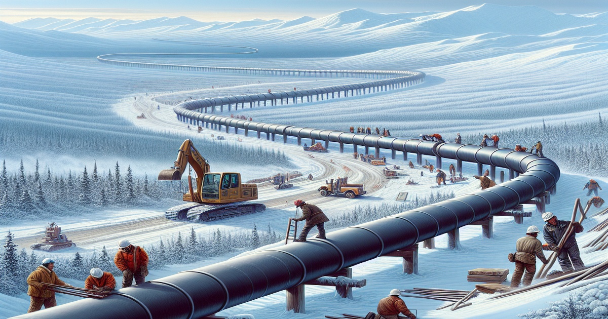 Main image to the post Trump Highlights Progress on Alaska's $44 Billion Natural Gas Pipeline Project