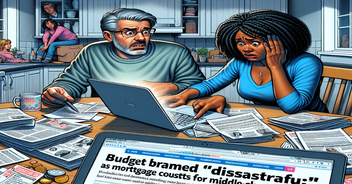 Main image to the post Budget Branded "Disastrous" as Mortgage Costs Could Rise for Middle-Class Families