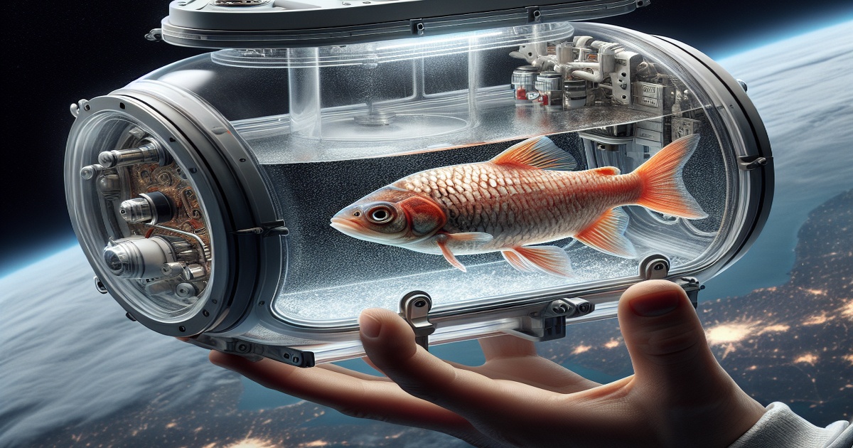 Main image to the post China's "Fish Astronauts" to Study Space's Impact on Vertebrates