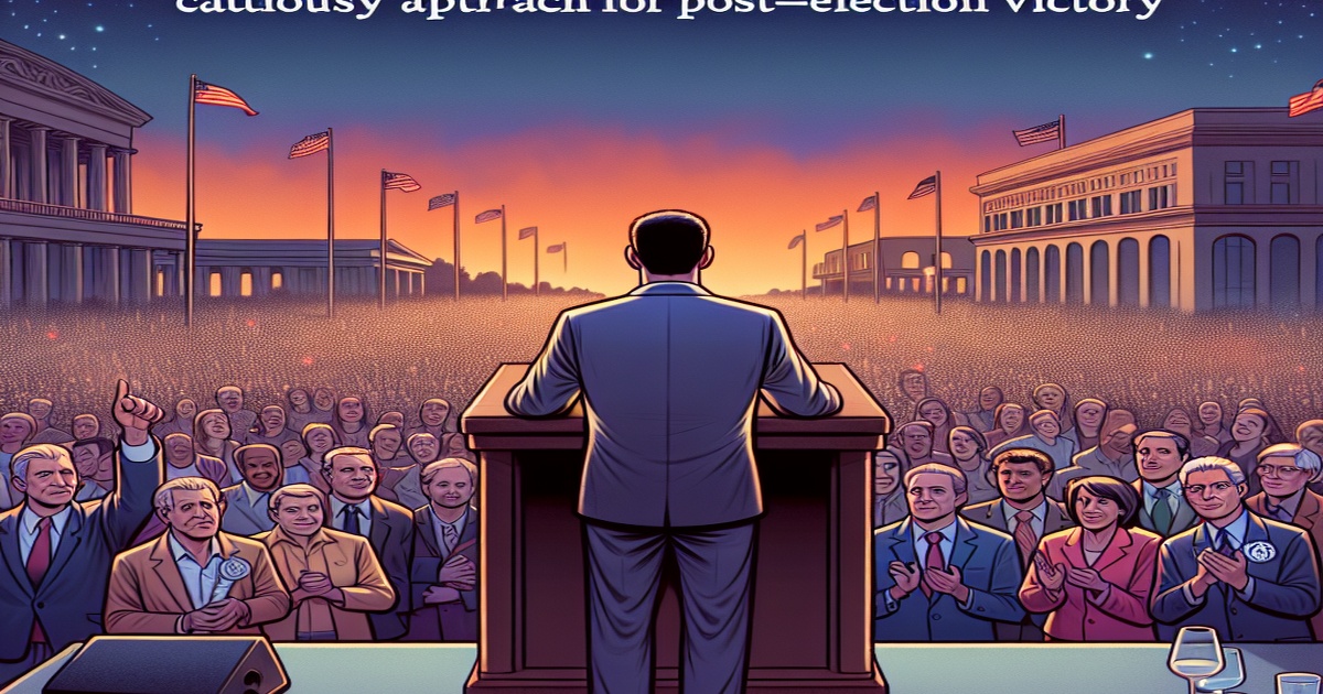 Main image to the post Voter Sentiment Suggests Cautious Approach for Trump Post-Election Despite Victory