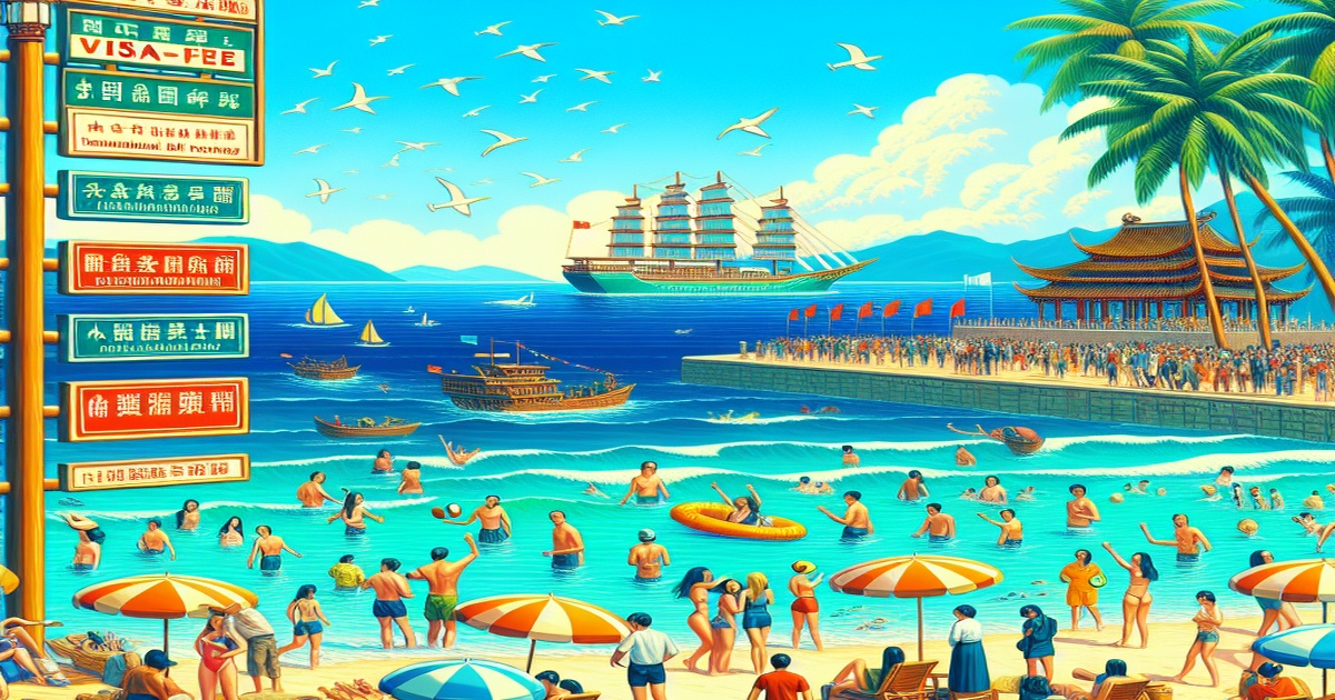 Main image to the post Hainan's Visa-Free Entry Policy Welcomes International Tourists and Boosts Tourism
