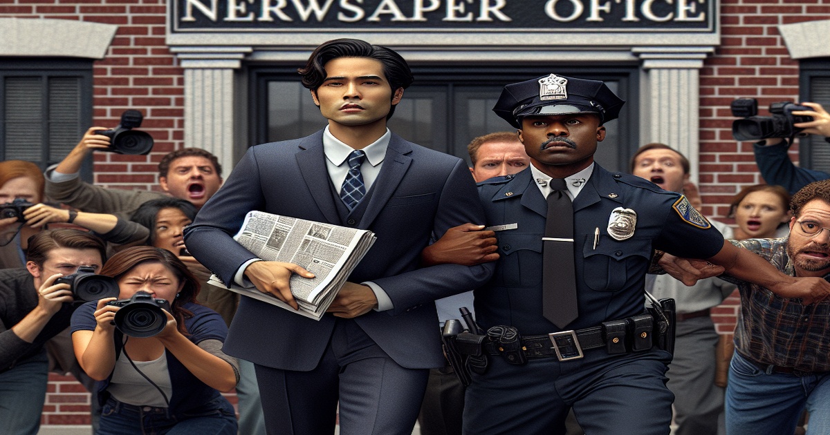 Main image to the post Newspaper Owner Arrested for Alleged Threats and Harassment