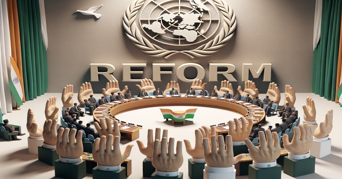 Main image to the post India Pushes for UN Security Council Reform, Citing Outdated Structure