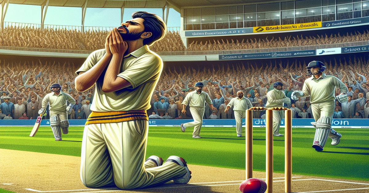 Main image to the post Zeeshan Ansari Denied Wicket in Unusual No Ball Incident During IPL Match