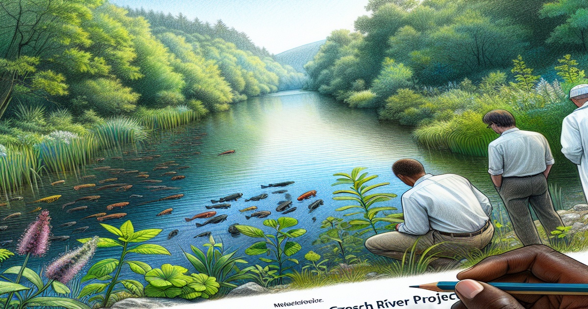 Main image to the post Natural Engineering Saves Czech River Conservation Project