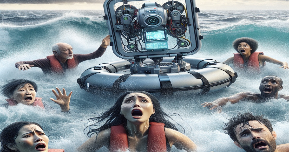 Main image to the post Robotic Lifebelt Saves Drowning Tourists in Rough Seas