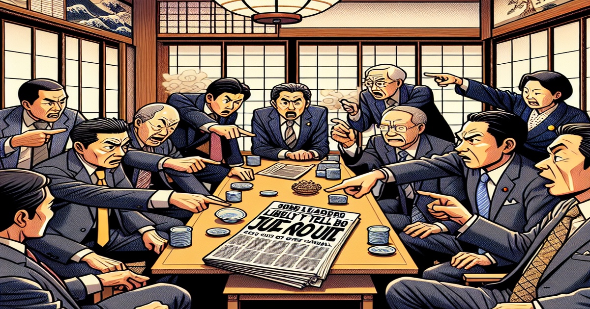 Main image to the post LDP Considers Harsher Disciplinary Measures for Abe Faction Leaders in Fund Scandal