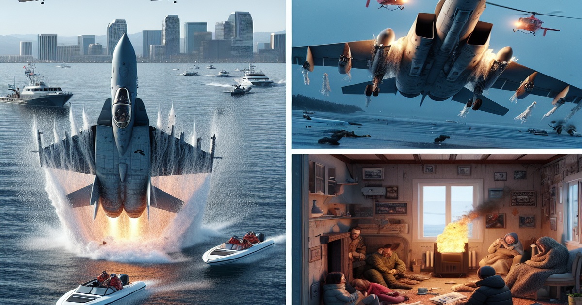 Main image to the post US Fighter Jet Crashes in San Diego Bay, Energy Poverty Worsens in EU
