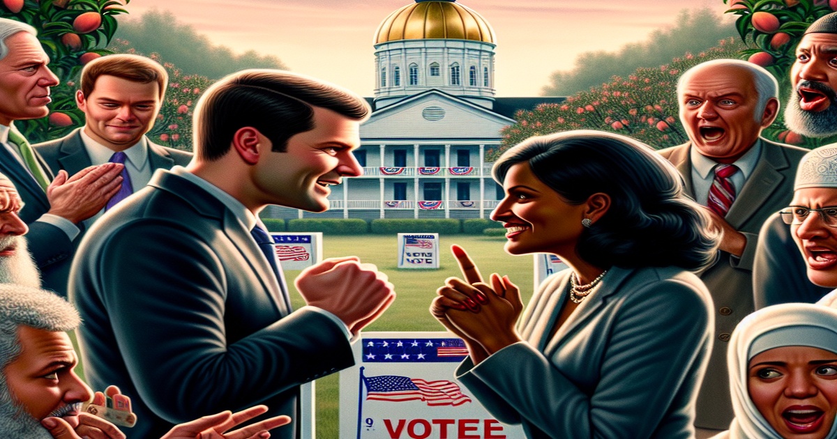 Main image to the post Trump Appeals to Religious Voters in Georgia Amid Controversy and Tight Race with Harris