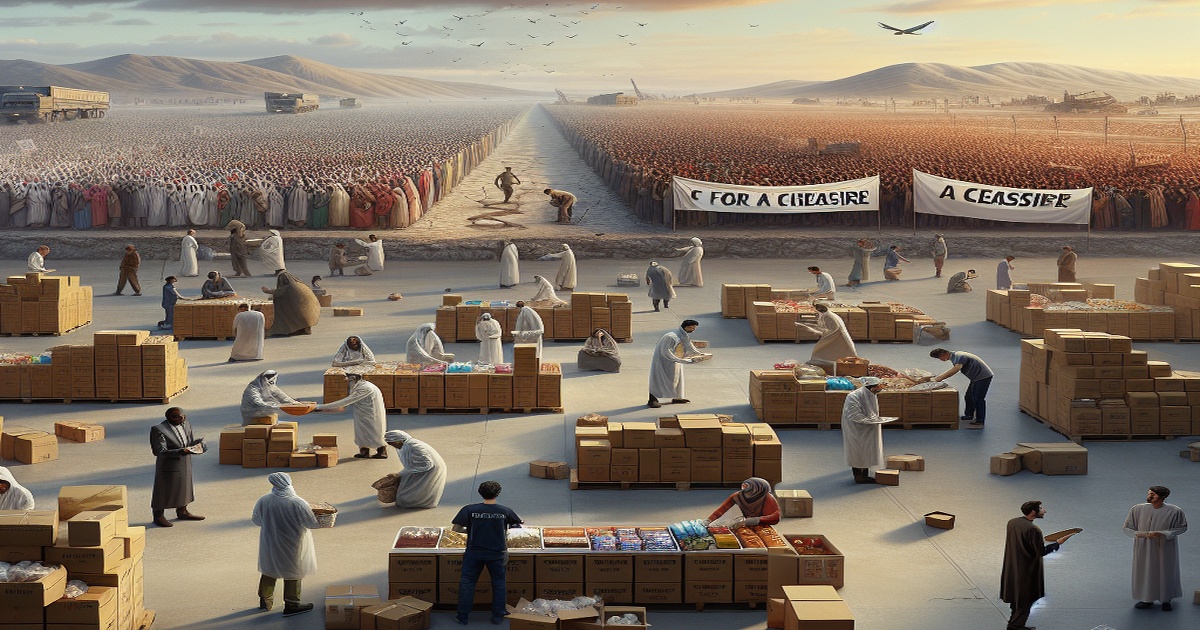 Main image to the post Deadly Aid Distribution, Worsening Famine, and Intensifying Calls for Ceasefire
