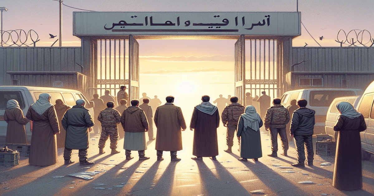 Main image to the post Palestinian Prisoners Released in First Phase of Gaza Ceasefire Agreement