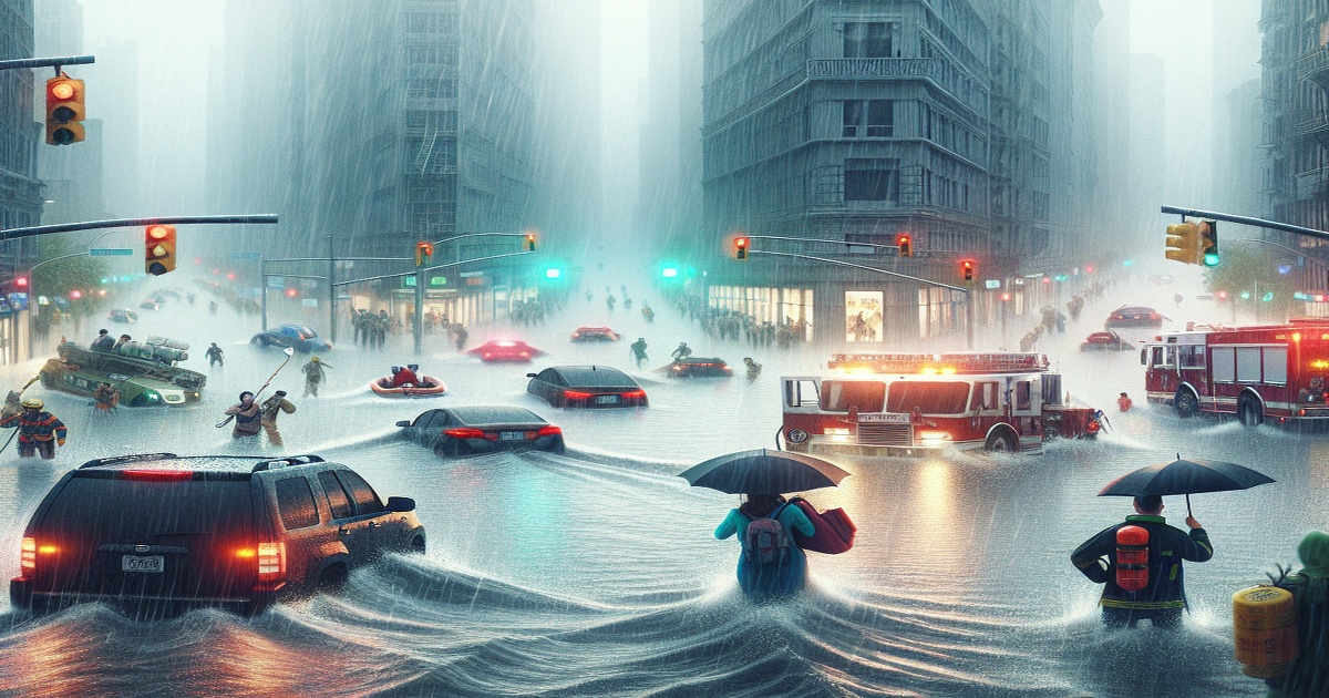 Main image to the post Record Rainfall Prompts Red Alert and Emergency Response