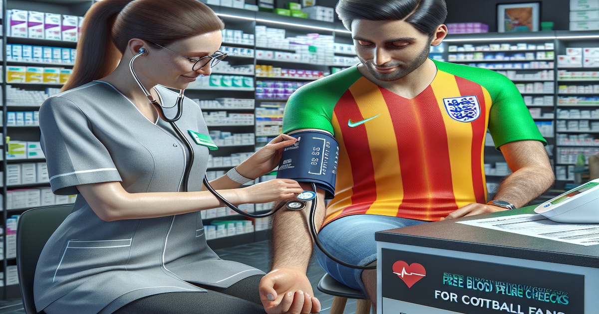 Main image to the post Asda Pharmacy Offers Free Blood Pressure Checks for Football Fans