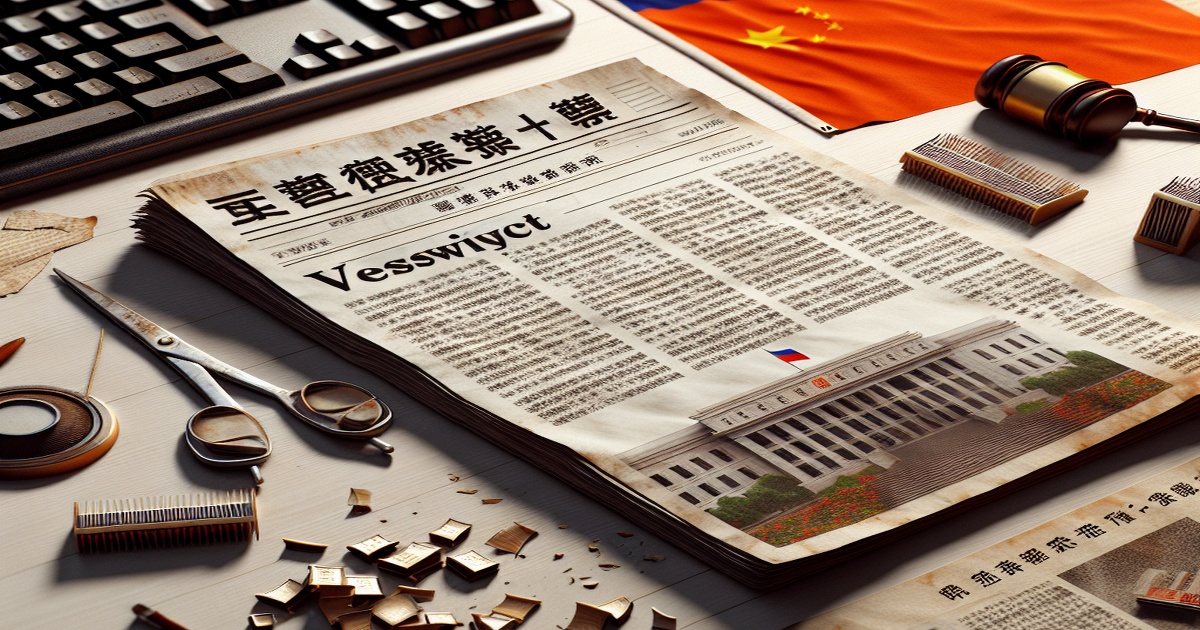Main image to the post China Confirms Verdict Against Taiwanese Editor, Criticizes DPP's Response