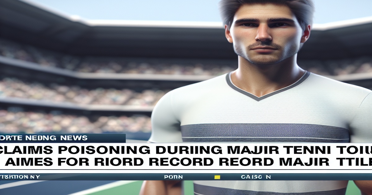 Main image to the post Djokovic Claims Poisoning During 2022 Australian Open Saga, Aims for Record 25th Major Title