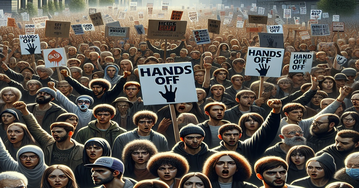 Main image to the post Hands Off" Protests Erupt Nationwide Against Trump Administration Policies
