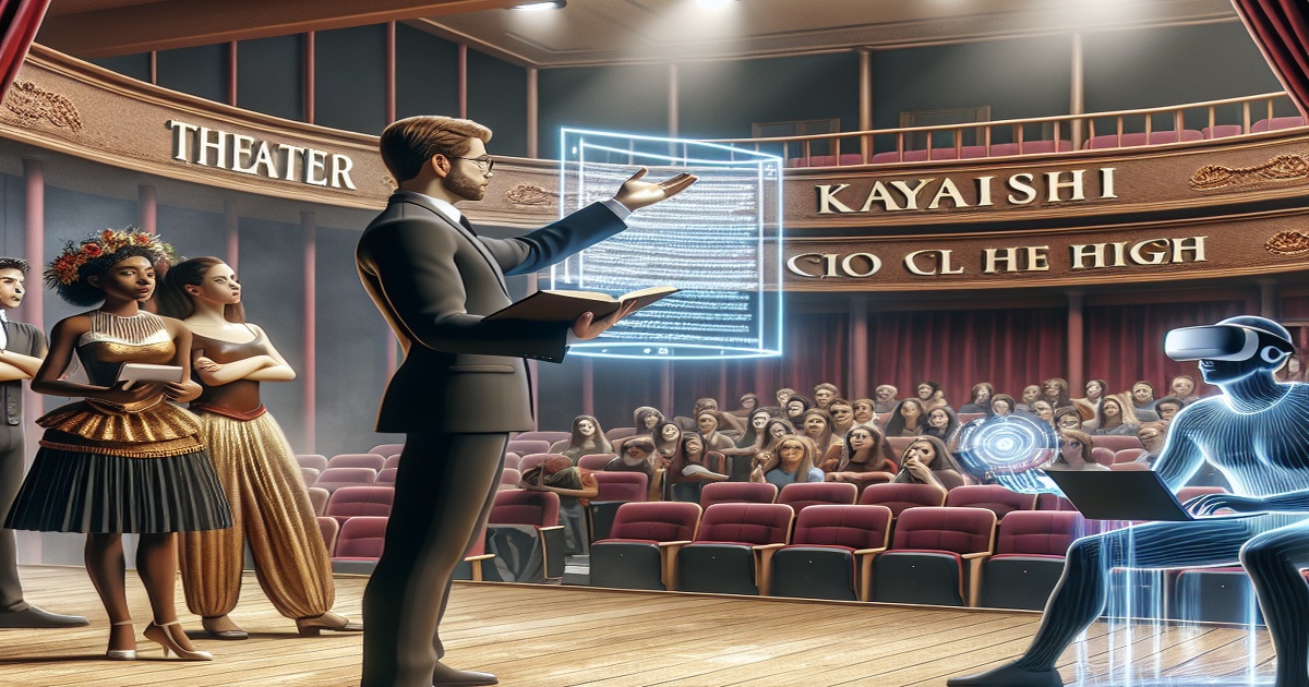 Main image to the post Kariyahigashi High School's Innovative Theater-Based Subject