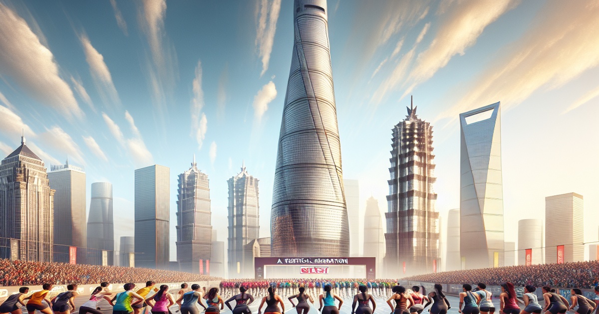 Main image to the post Shanghai Tower Hosts Second Women's Vertical Marathon with Record Participation