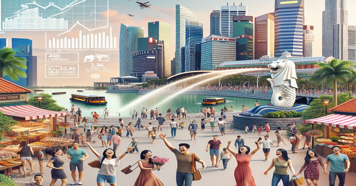 Main image to the post Singapore's Tourism Sector Booms in 2024, Setting New Spending Record