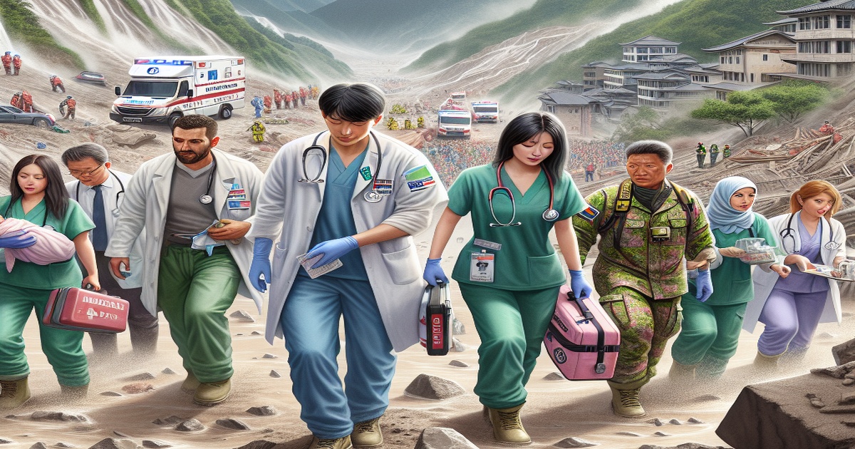 Main image to the post National Health Commission Deploys Medical Experts to Sichuan Landslide Site