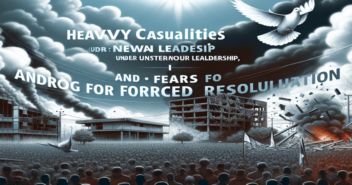 Main image to the post Heavy Casualties, New Era Under Trump, and Fears of Forced Resolution