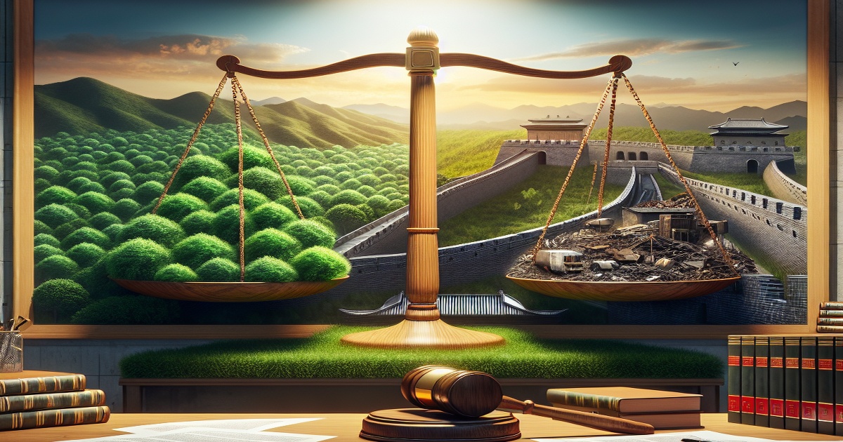 Main image to the post China's Courts Report Progress in Environmental Justice