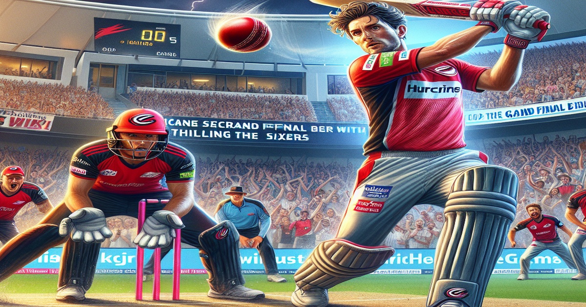 Main image to the post Hurricanes Secure Grand Final Berth with Thrilling Victory Over Sixers