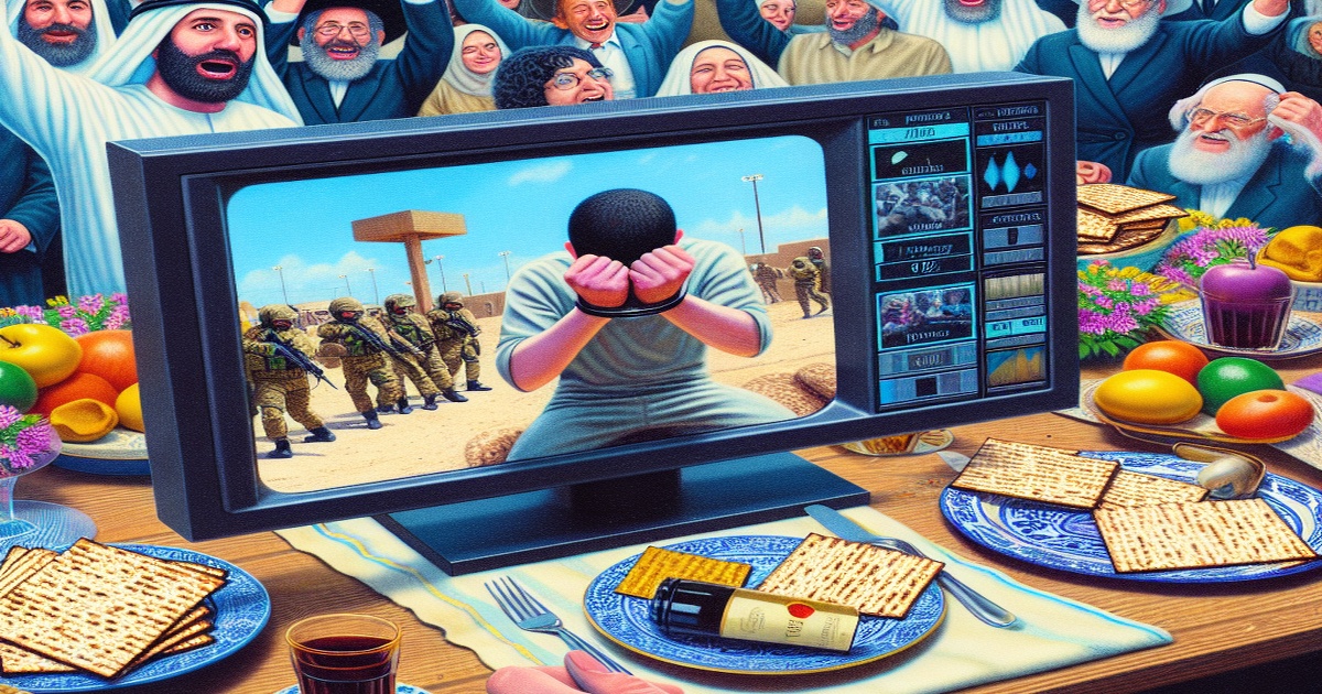 Main image to the post Video of Israeli-American Hostage Emerges Amid Passover Celebrations