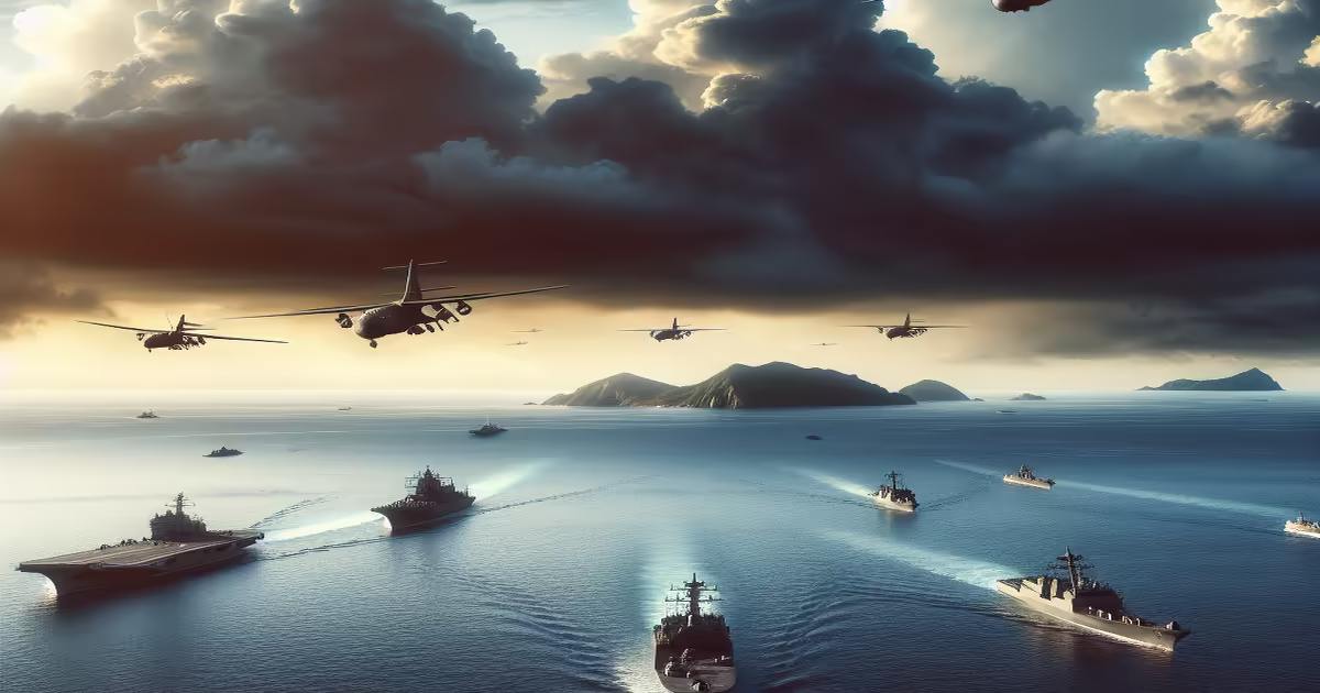 Main image to the post Joint Military Exercises Around Taiwan Spark Tension and Concerns