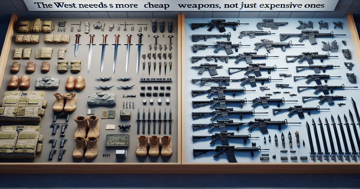 Main image to the post The West Needs More Cheap Weapons, Not Just Expensive Ones