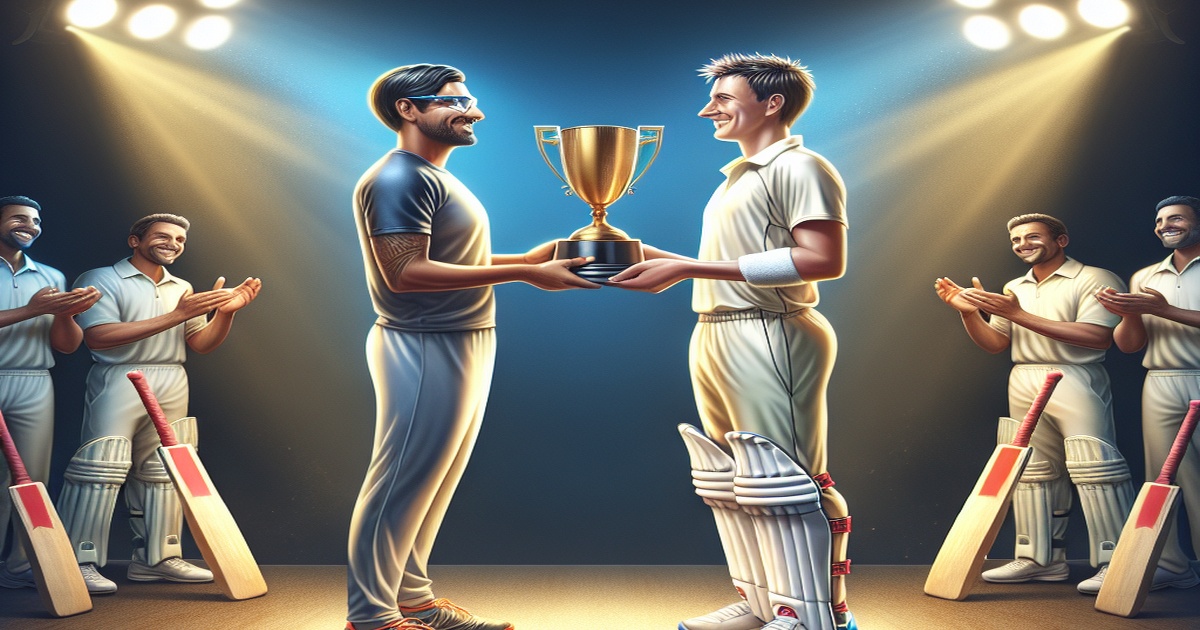 James Anderson Feels Out of Place Sharing Trophy Spotlight with Sachin Tendulkar
