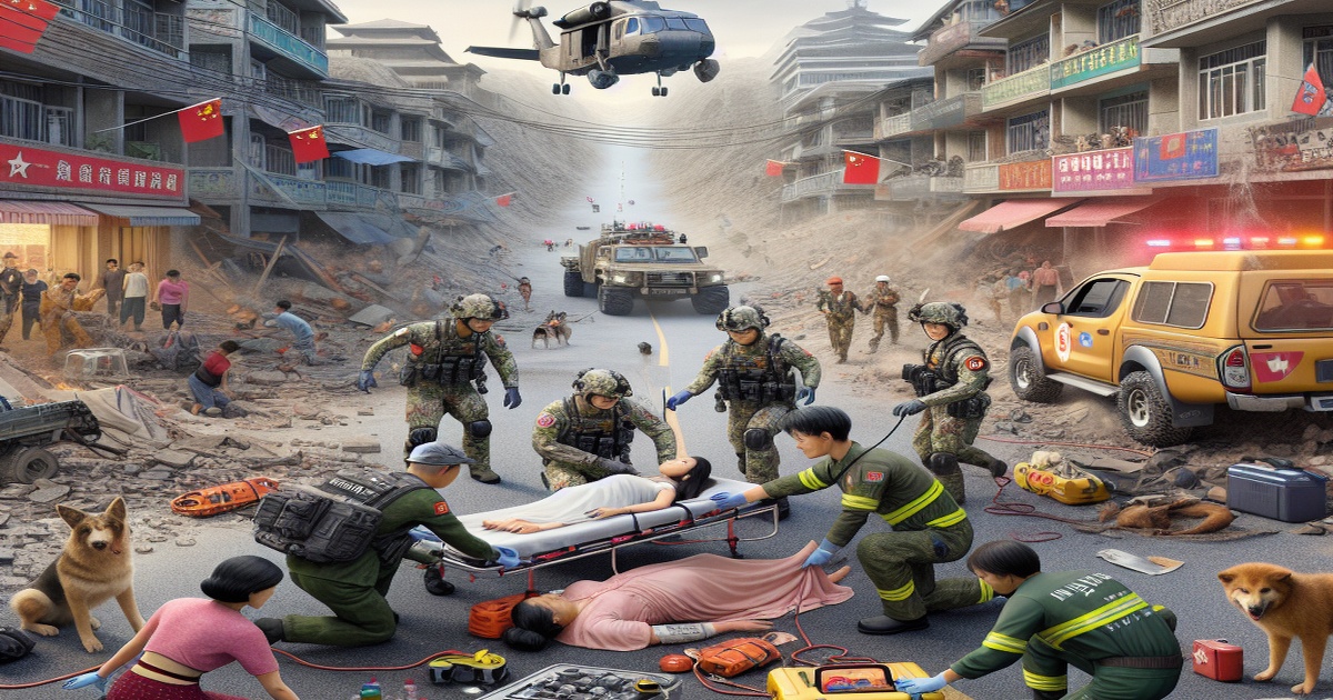 Main image to the post Chinese Rescue Teams Respond to Myanmar Earthquake, Aid Begins