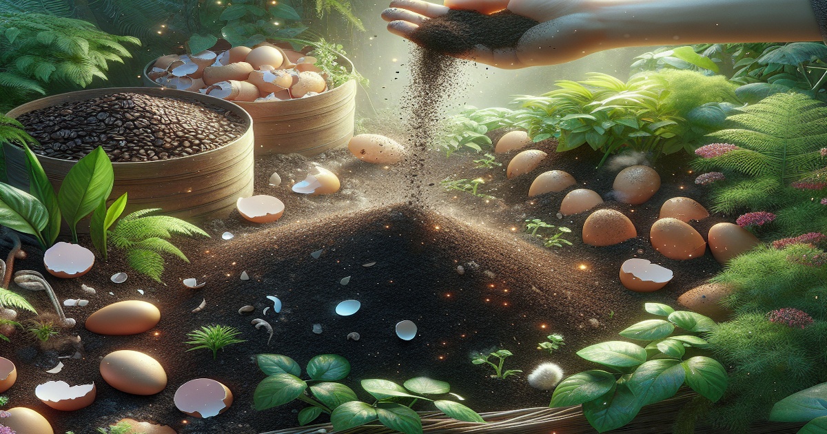Main image to the post Coffee Grounds, Eggshells, and the Quest for Plant Protection