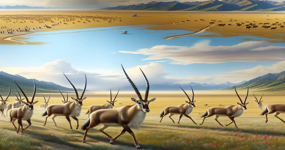 Tibetan Antelope Migration Thrives Thanks to Conservation Efforts