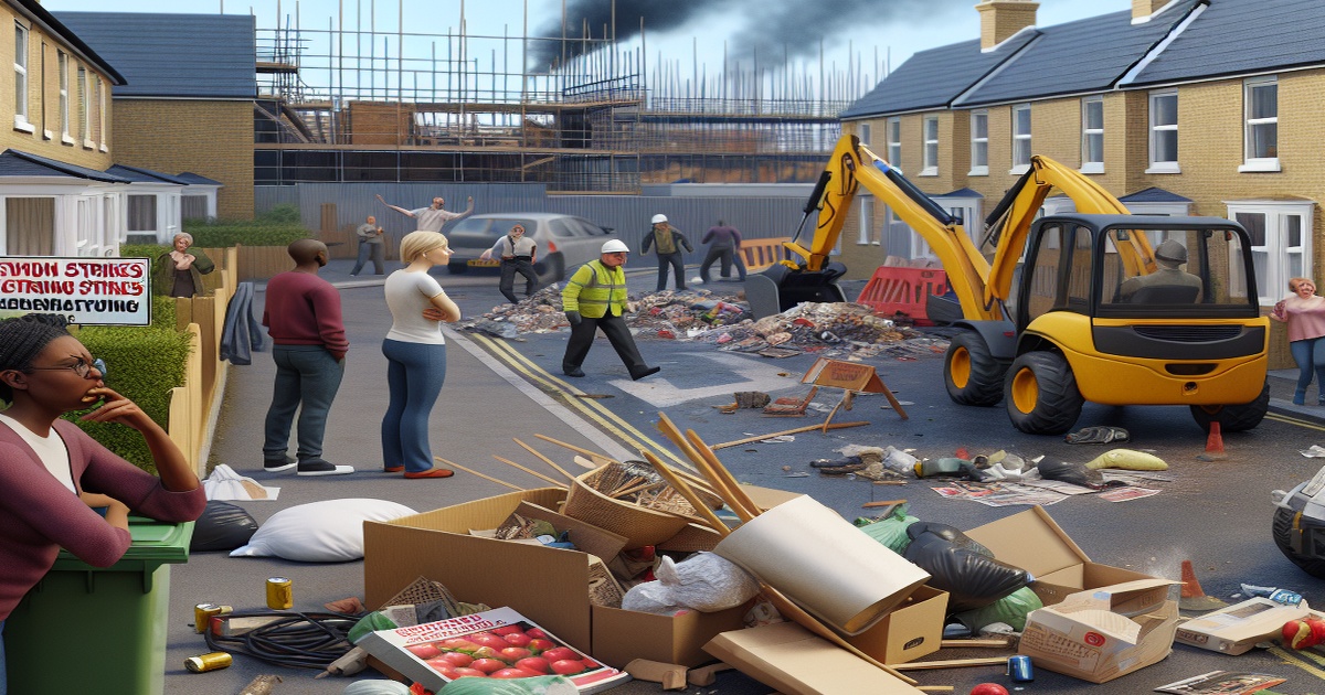 Residents Blame Strikes, Construction, and Fly-Tipping