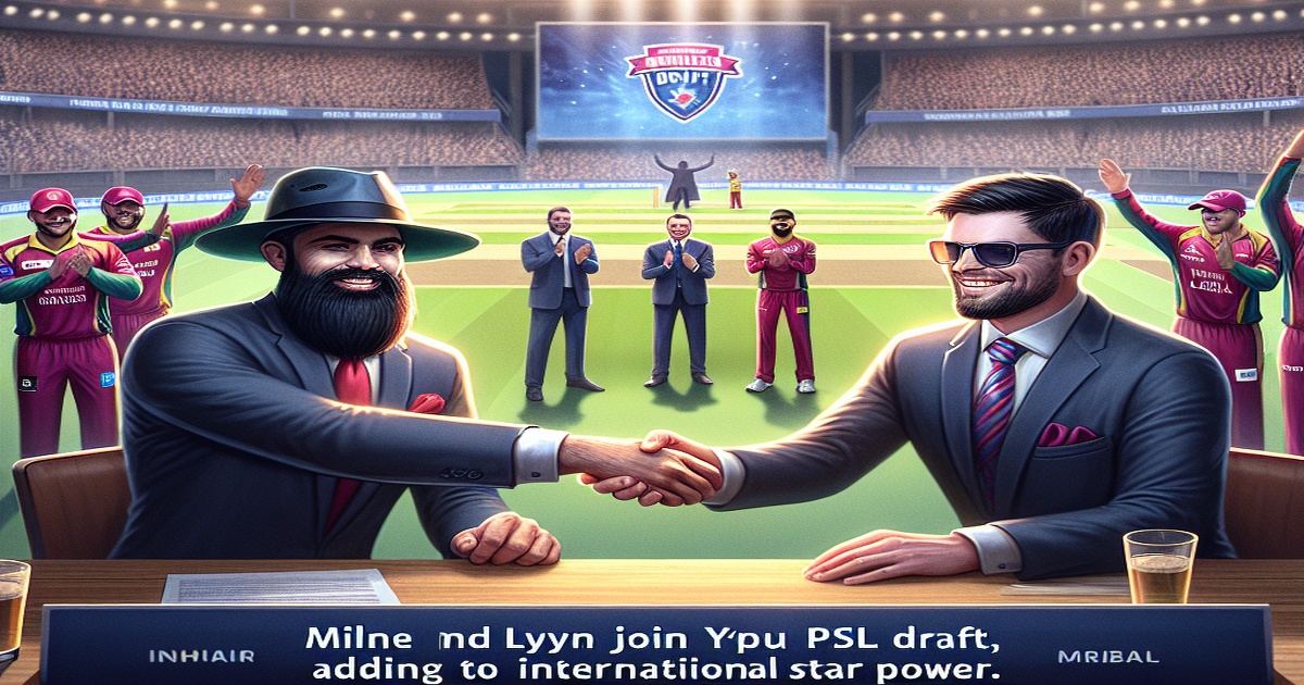 Main image to the post Milne and Lynn Join PSL Draft, Adding to International Star Power