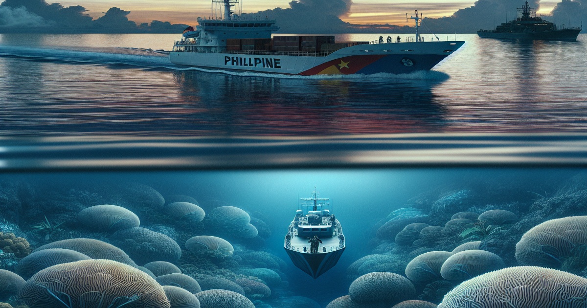 Main image to the post China Coast Guard Monitors Philippine Ship Leaving Disputed Reef, Warns of Stricter Measures