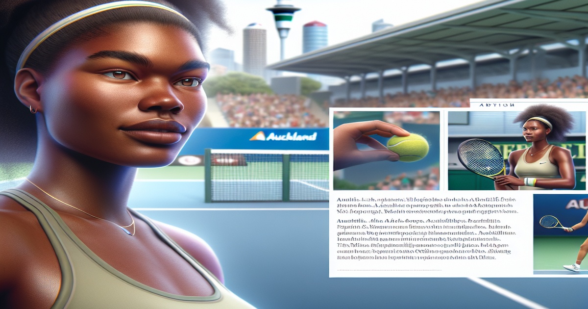 Main image to the post Naomi Osaka Remains Hopeful for Australian Open After Auckland Classic Withdrawal
