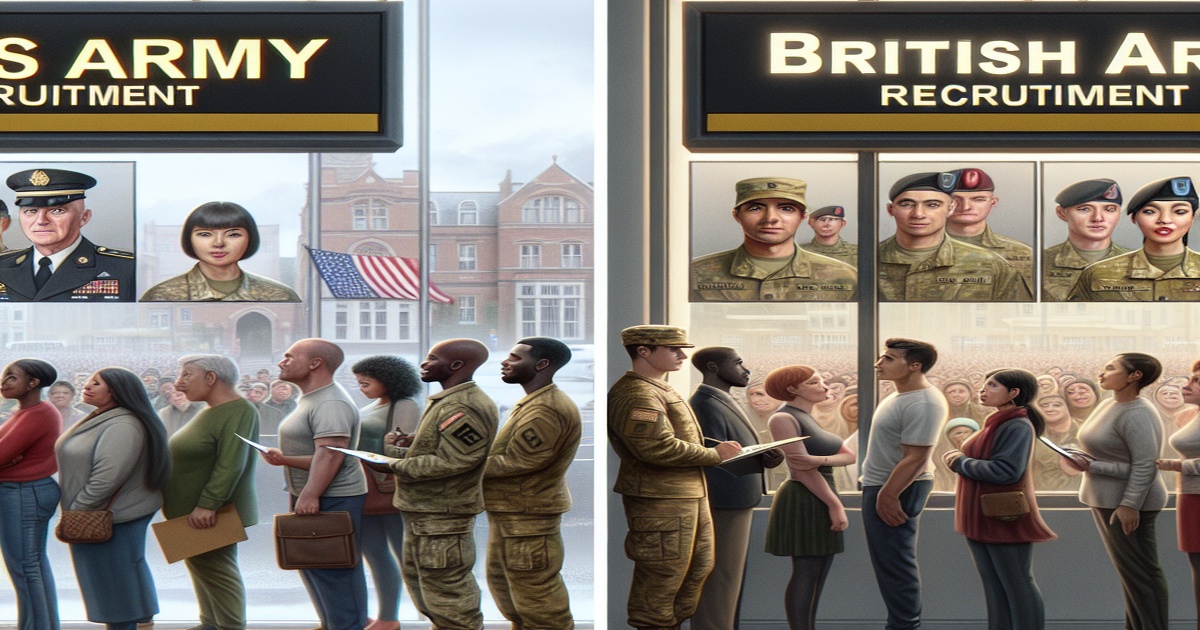Main image to the post US Army Recruitment Success Raises Questions for British Army's Approach