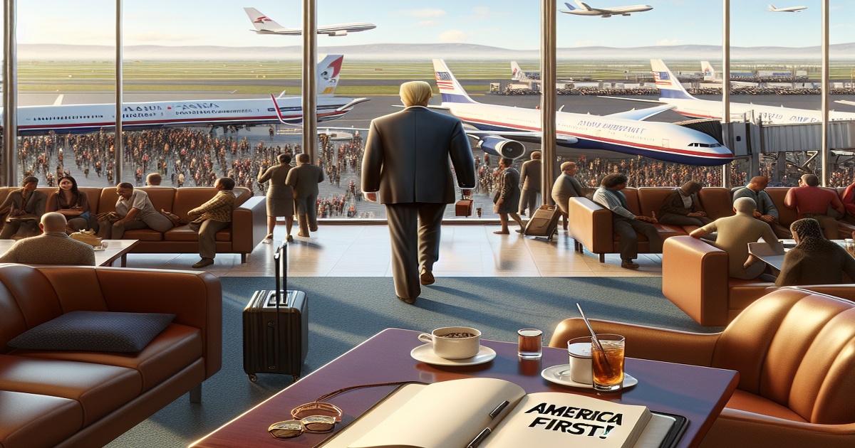 Main image to the post Treasury Secretary Bessent Leaves "AMERICA FIRST!" Message at Shannon Airport