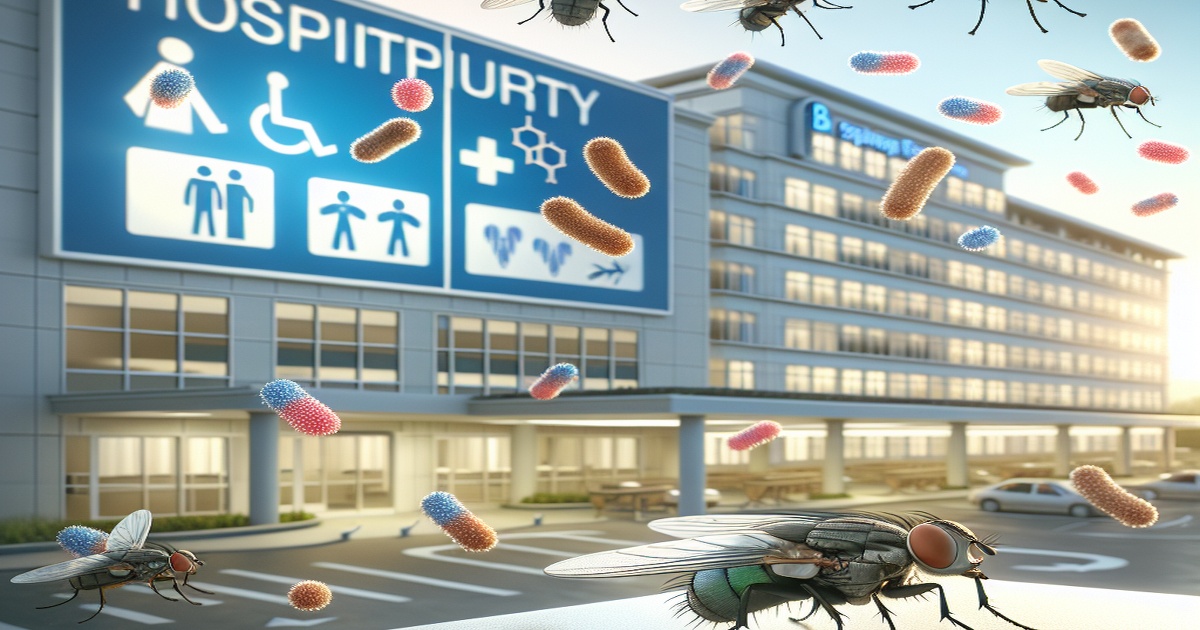 Hospital Flies as Potential Vectors for Antibiotic-Resistant Bacteria