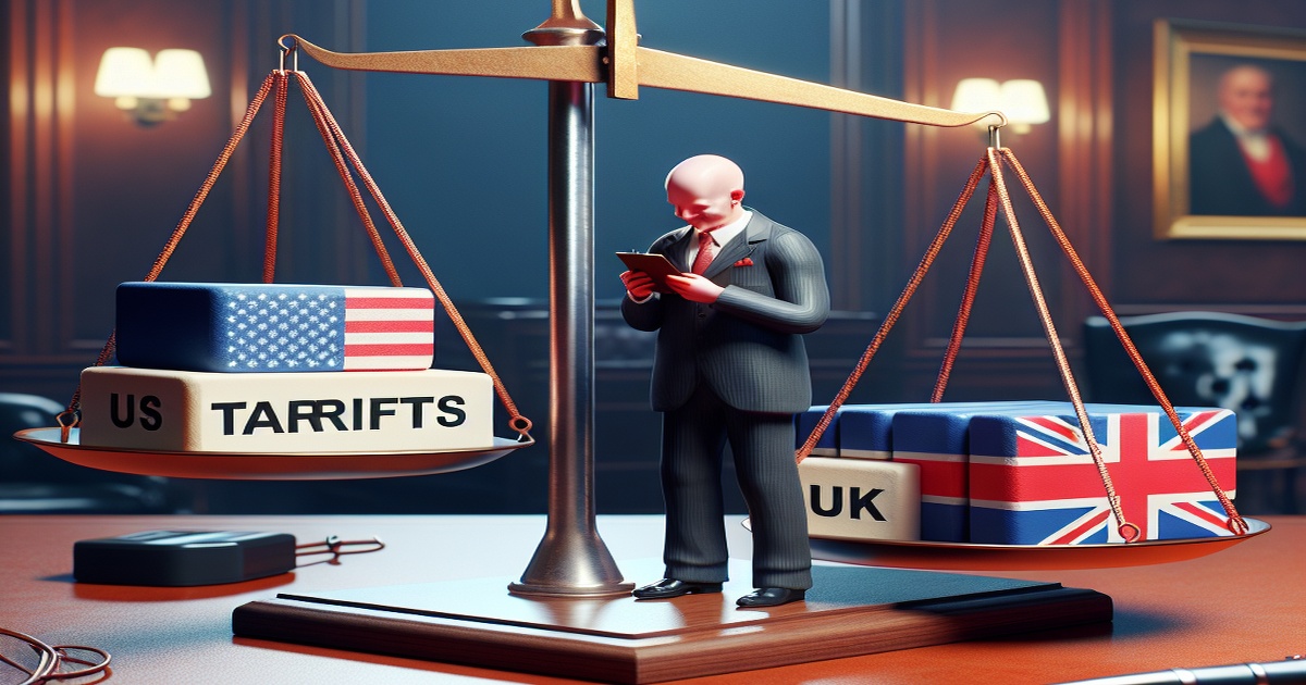 Main image to the post Trump Imposes Tariffs on UK Exports to the US Amidst Economic Tensions
