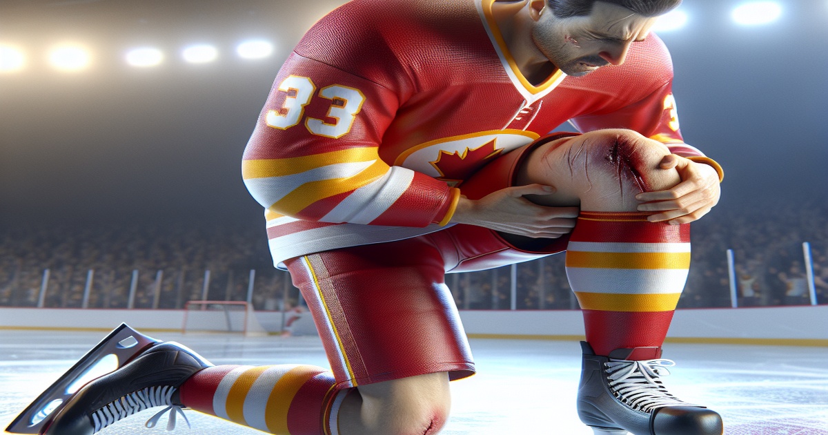 Main image to the post Flames Forward Connor Zary Out Indefinitely After Knee Injury
