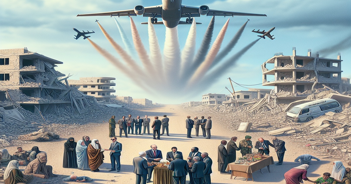 Main image to the post Airstrikes, Ceasefire Talks, and Humanitarian Crisis