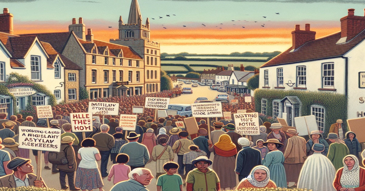 Main image to the post Village Protests Hotel's Use for Asylum Seekers Amidst National Concerns