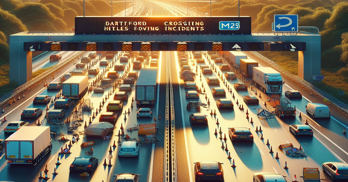 Main image to the post Dartford Crossing and M25 Hit by Delays Following Incidents