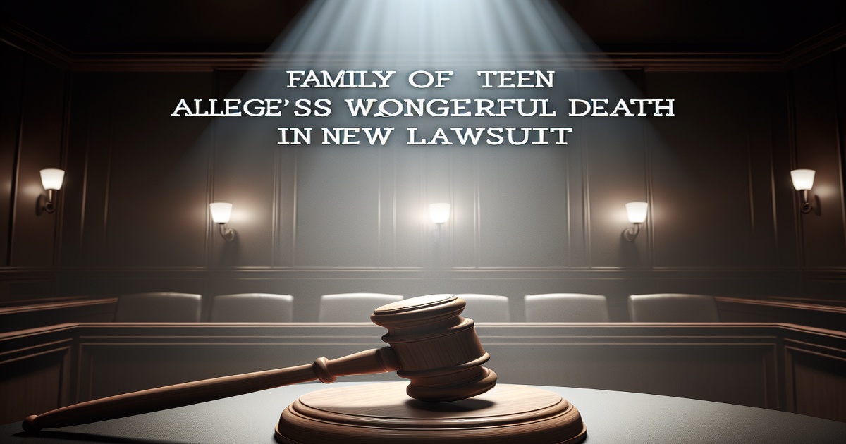 Main image to the post Family of Teen Found Dead Alleges Wrongful Death in New Lawsuit